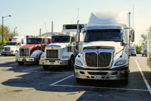 commercial trucks after Baytown windshield repair services