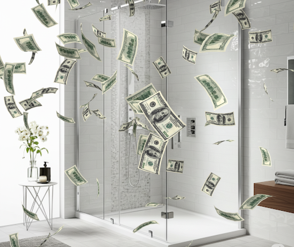 Baytown shower glass installation