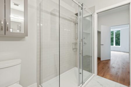 If you’re wondering why so many homeowners opt for sliding doors for their Baytown shower glass installation, it's because they offer simple solutions to common bathroom concerns. 